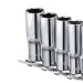 Blue Spot Tools 1/4 inch Deep Metric Socket 11pc Set on Rail 01540 1/4"