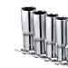 Blue Spot Tools 1/2 inch Drive Long Deep Socket Set on Rail 01541 1/2"