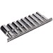 Blue Spot Tools 1/2 inch Drive Long Deep Socket Set on Rail 01541 1/2"