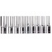 Blue Spot Tools 1/2 inch Drive Long Deep Socket Set on Rail 01541 1/2"