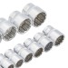 Blue Spot Tools 17pc 3/8 Inch Metric 12pt Shallow Socket Set 01564 Bluespot