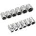 Blue Spot Tools 12pc 3/8 inch Metric Shallow Sockets Set 01566 Bluespot