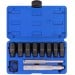 Blue Spot Locking Wheel Nut 18mm to 25mm Remover Socket 10pc Set 01575 Bluespot