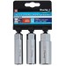Blue Spot 3/8 Inch Thin Wall Spark Plug Sockets 14mm 16mm 18mm 3pc 01582 Bluespot