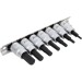 Blue Spot Tools 3/8 Inch Hex Socket Bit 7 Piece Set 01600 Bluespot