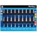 Blue Spot Tools 1/4 Inch Mixed Socket Mixed Bit 27pc Set In Foam 01610 Bluespot