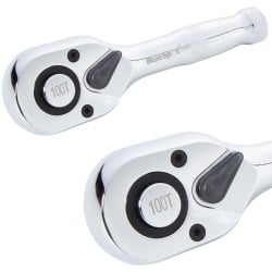 Blue Spot Tools 1/2 Inch Stubby Ratchet 100 Teeth 02018 Bluespot