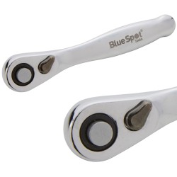 Blue Spot Tools 1/4 Inch Mini Ratchet Quick Release 72 Teeth 02028 Bluespot