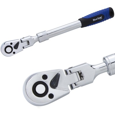 Blue Spot Tools 1/2 inch Telescopic Flexible Hinged Socket Ratchet 02033 Bluespot