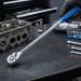 Blue Spot Tools 300mm (12") Extra Long 1/4" Soft Grip Ratchet (72 Teeth) 02034