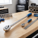 Blue Spot Tools 460mm (18") Extra Long 3/8" Soft Grip Ratchet (72 Teeth) 02035
