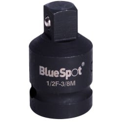 Blue Spot Tools 1/2" Female To 3/8" Size Male Socket Impact Adaptor 02068 Bluespot