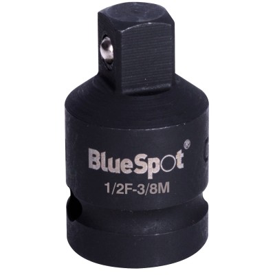 Blue Spot Tools 1/2" Female To 3/8" Size Male Socket Impact Adaptor 02068 Bluespot