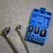Blue Spot Tools 02077 8 Piece Impact Socket Size Adaptor Set 1/4" to 1" Bluespot