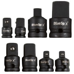 Blue Spot Tools Impact Socket Adaptor 8pc Set 1/4" to 3/4" 02080 Bluespot