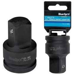 Blue Spot Tools 3/4" Female to 1" Male Impact Adaptor 02081 Bluespot