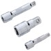 Blue Spot Tools 1/4" 3/8" 1/2" Mixed Socket Extension Bar 9pc Set 02085 Bluespot