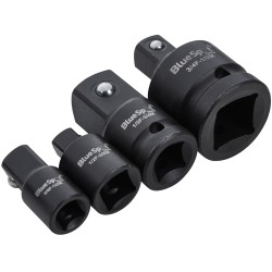 Blue Spot Tools Impact Socket Adaptor 3/8 1/2 3/4 Inch 4pc Set 02091 Bluespot