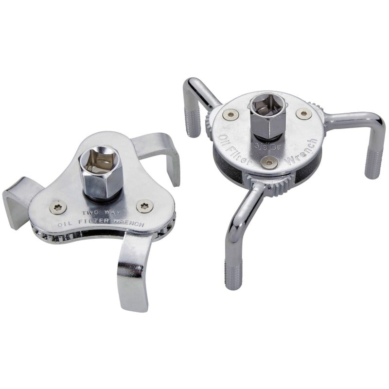 Blue Spot Tools 2 x Self Adjusting Oil Filter Wrench Set 07006 Bluespot