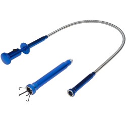 Blue Spot Tools Flexible Magnetic or Claw Grab Pick Up Tool inc LED Light 07309