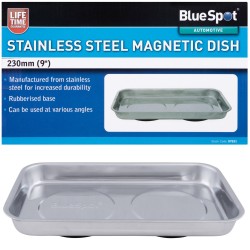 Blue Spot Tools Magnetic Stainless Steel Part Dish 230mm 9 inch Large 07651