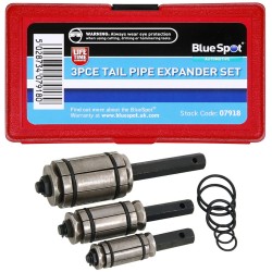 Blue Spot Tools Car Exhaust Pipe Expander 3 Piece Set 07918 Bluespot