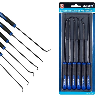 Blue Spot Tools Long Reach Pick and Hook 6pc Set 07926