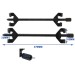 Blue Spot Tools 370mm Car Coil Spring Compressor 2 Piece Set 07968 Bluespot