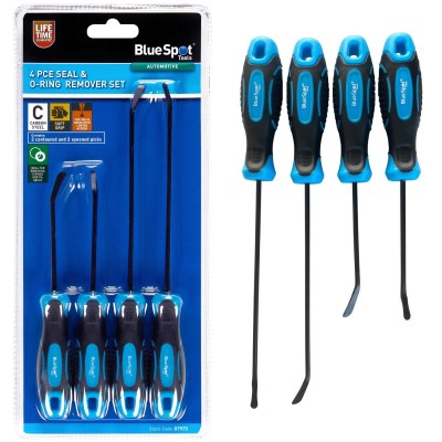 Blue Spot Tools Round tip Seal and O Ring Remover 4pc Set 07975 Bluespot