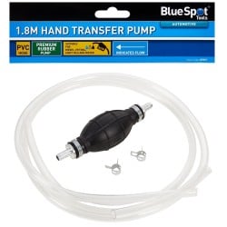 Blue Spot Tools 1.8m Liquid Fuel Water Transfer Hand Pump 07977 Bluespot