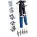 Blue Spot Tools Rivet Nut Nutsert Riveter Setting Tool 86pc Kit 09106 Bluespot