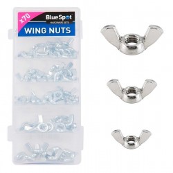 Blue Spot 70pc Assorted Hand Wing Nut 40538