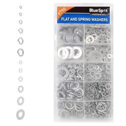 Blue Spot Flat and Spring locking Washer Assortment Set 40564