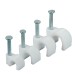 Blue Spot Tools White Assorted Cable Clips 40566