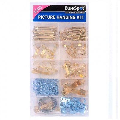 Blue Spot Tools Picture Hanging Fixing Hook Kit 40570
