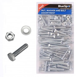 Blue Spot 300pc Assorted Nut Washer and Bolt Set 40584