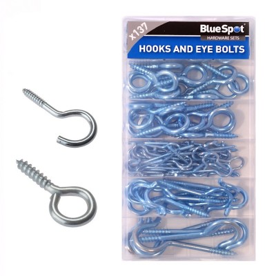 Blue Spot Tools Screw Hook and Eye Mixed Set 40592