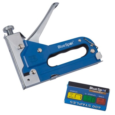 Blue Spot Stapler Staple Gun and Brad Nailer Heavy Duty 35112