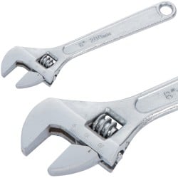 Blue Spot Tools CS Adjustable Wrench 200mm 8 inch 06103 Bluespot