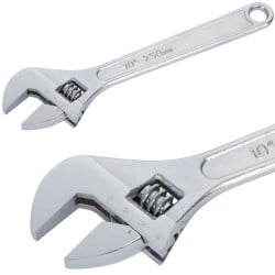 Blue Spot Tools CS Adjustable Wrench 250mm 10 inch 06104 Bluespot