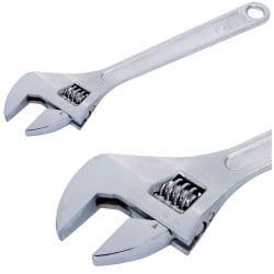 Blue Spot Tools CS Adjustable Wrench 380mm 15 inch 06106 Bluespot