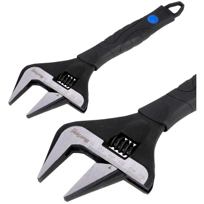 Blue Spot Tools 10 Inch Wide Jaw CV Adjustable Wrench 06112 Bluespot