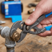 Blue Spot Tools 250mm (10") Quick Press &amp; Slide Serrated Jaw Waterpump Plier 06435
