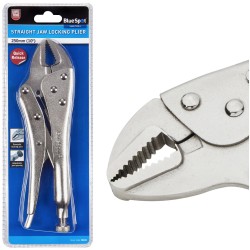 Blue Spot Tools Straight Jaw Locking Plier 250mm 10 inch 06521 Bluespot