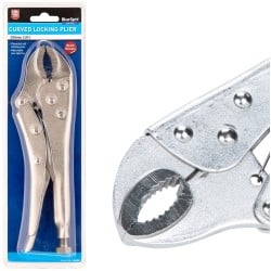 Blue Spot Tools Curved Jaw Locking Plier 250mm 10 inch 06524
