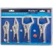 Blue Spot Tools Mini Small Mixed Locking Plier 4pc Set 06529
