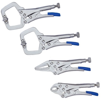 Blue Spot Tools Mini Small Mixed Locking Plier 4pc Set 06529