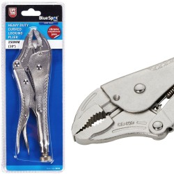 Blue Spot Tools Heavy Duty Curved Jaw Locking Plier 250mm 10 inch 06532
