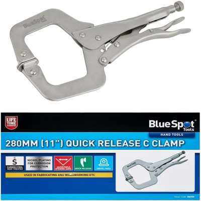 Blue Spot Tools 280mm 11 Inch Quick Release C Clamp 06544