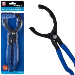 Blue Spot Tool Oil Filter Removal Pliers 63.5mm to 116mm 07004 Bluespot
